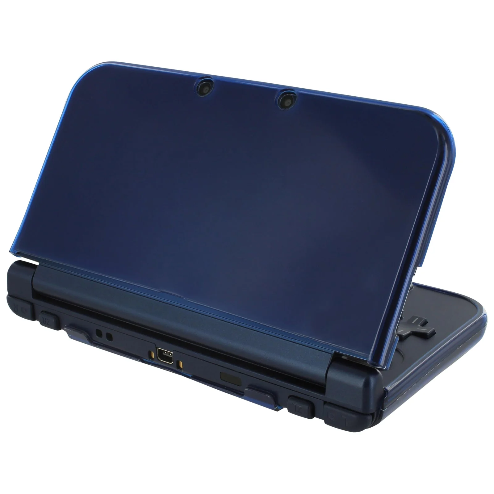 ZedLabz soft gel protective armor TPU case for New 3DS XL - Frosted royal blue - Image 2