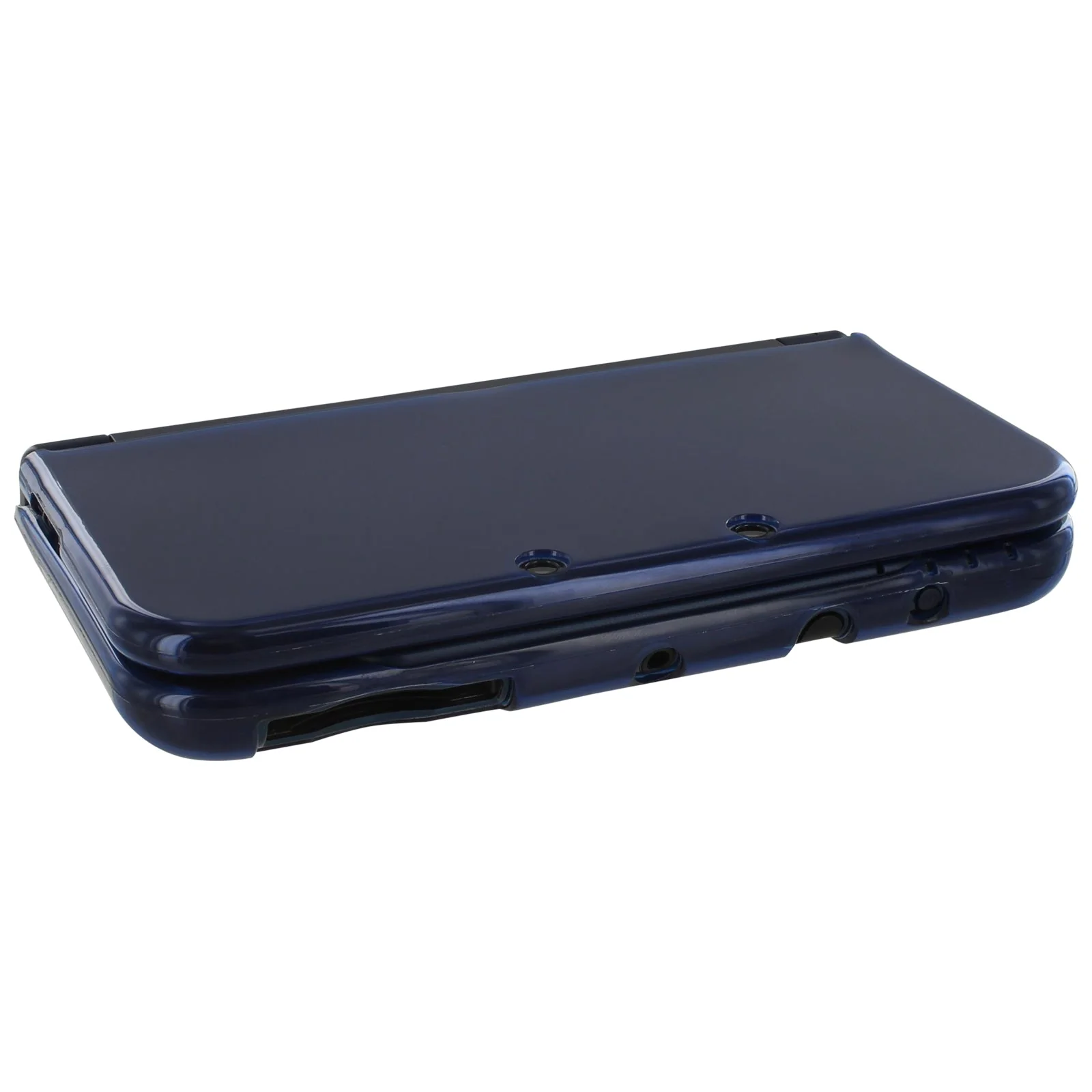 ZedLabz soft gel protective armor TPU case for New 3DS XL - Frosted royal blue - Image 5